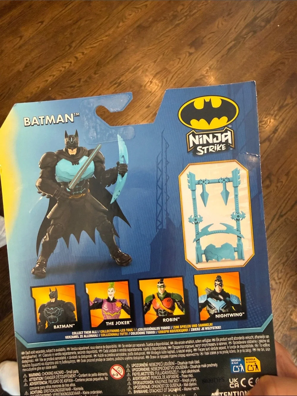 Batman Ninja Strike Action Figure – Black with Yellow Belt